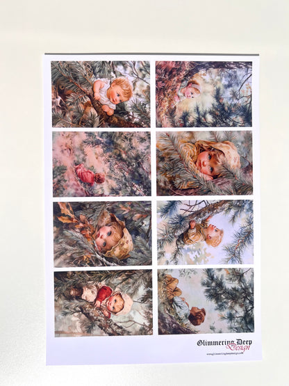 Photo sheet Tractors | Glimmering Deep