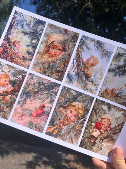 Photo sheet Tractors | Glimmering Deep