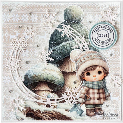 Paperikko Winterset by Fairybells A4 | Marianne Design