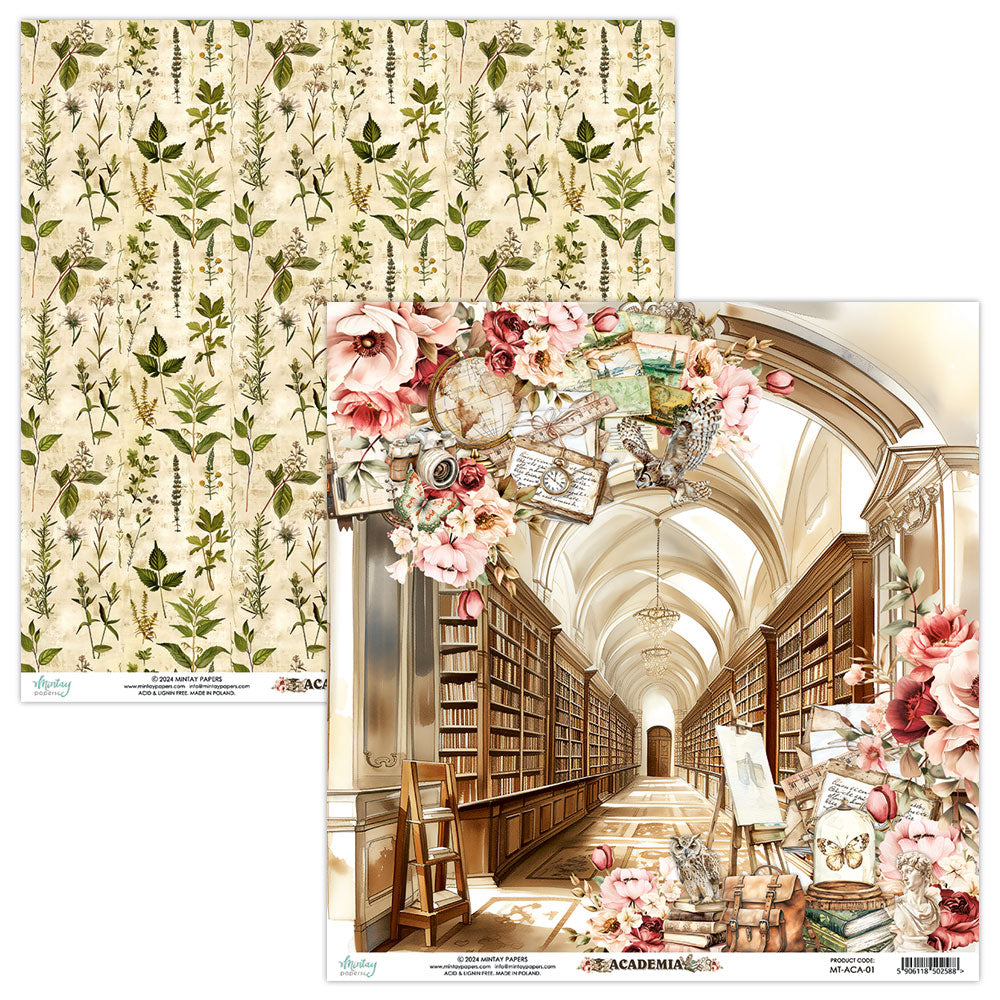 Paper notepad Always &amp; Forever 15x15cm 24 pcs Mintay Papers 