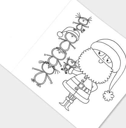 Coloring book for kids On The Farm | Rachel Ellen Design