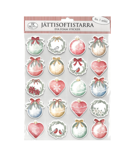Tarra-arkki Jättisoftistarra Joulukoristeet | JK Primeco