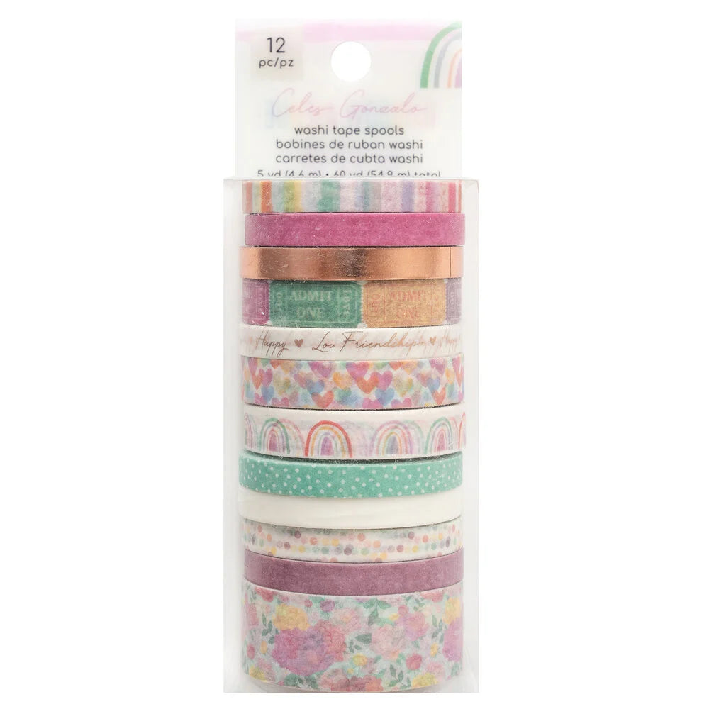 Washiteippisetti Rainbow Avenue Washi Tape | American Crafts