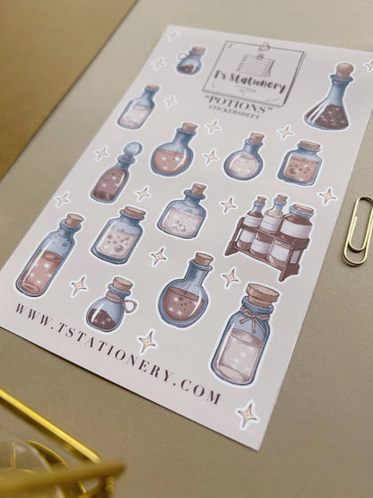 Sticker sheet Winter Lanterns | T's Stationery OUTLET