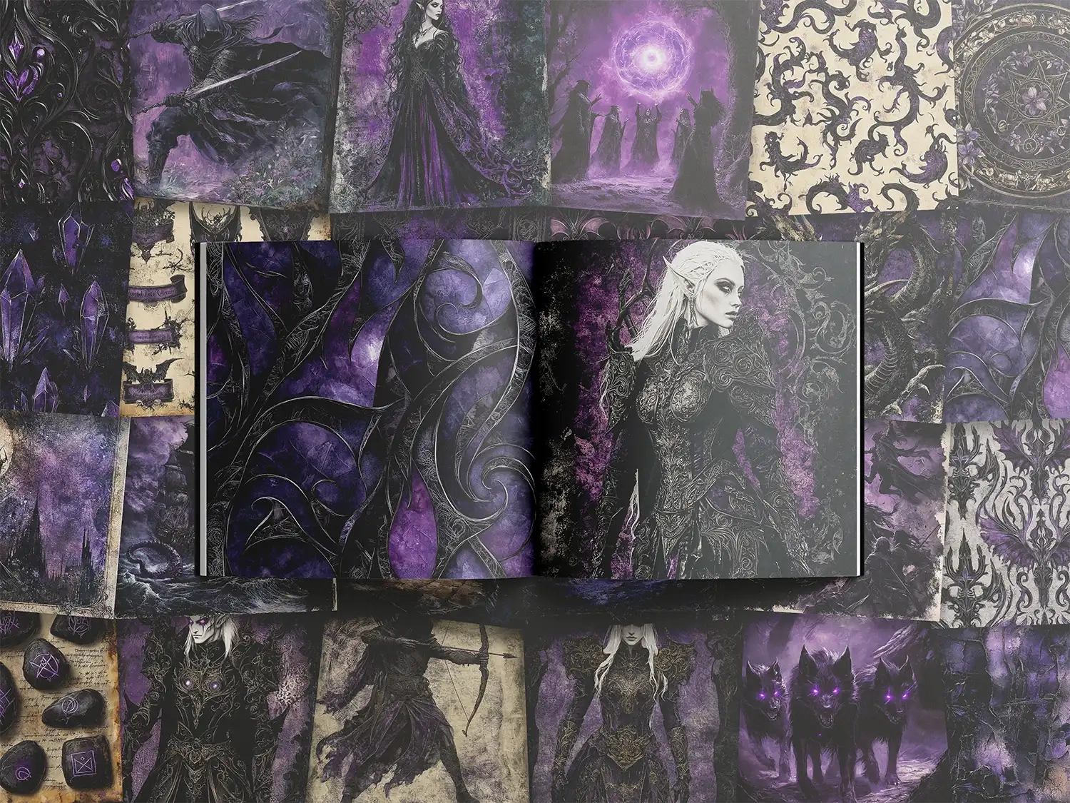 Paper pad The Vampire Count 15 x 18 | Scrapbook Resource Co