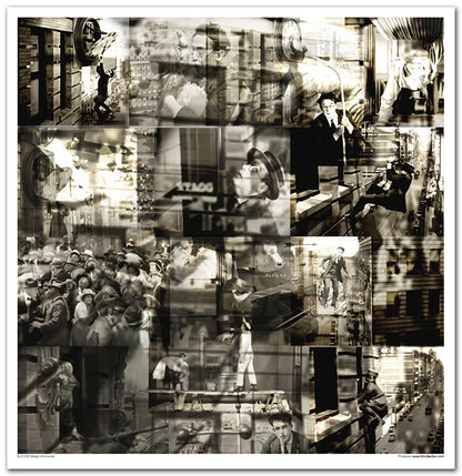 Paperisetti Magic of Cinema 30 x 30cm | ITD Collection