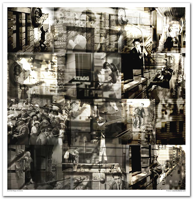 Paperisetti Magic of Cinema 30 x 30cm | ITD Collection