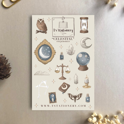 Sticker sheet Winter Lanterns | T's Stationery OUTLET