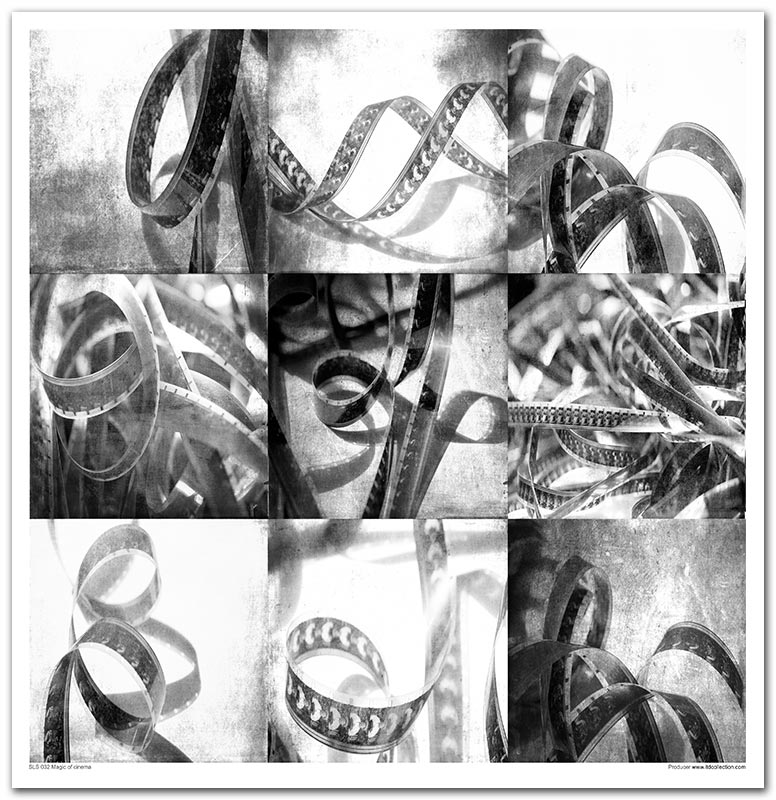 Paperisetti Magic of Cinema 30 x 30cm | ITD Collection