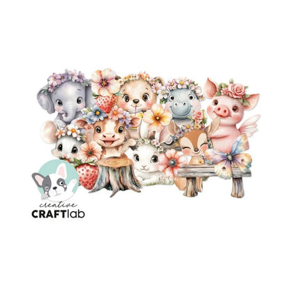 Die Cuts paperileikkeet Let Yourself Bloom | Creative Craftlab