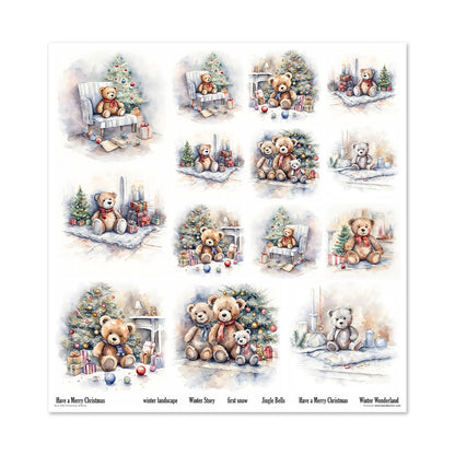 Paperisetti Christmas Wishes 30 x 30cm | ITD Collection