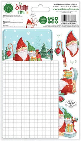 3D jouluhahmot It's Snow Time | Craft Consortium