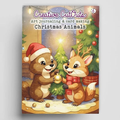 Christmas Animals Book Creative CutOuts | Creatief Art