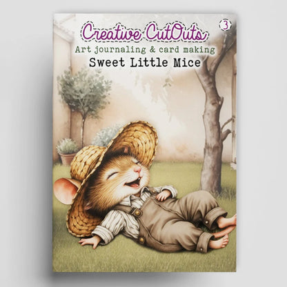 Sweet Little Mice Book Creative CutOuts | Creatief Art