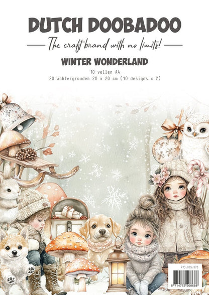 Paperikko A4 Winter Wonderland | Dutch Doobaboo