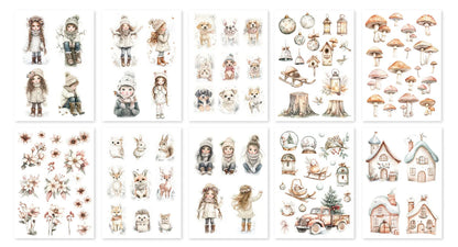 Paperikko A4 Winter Wonderland | Dutch Doobaboo