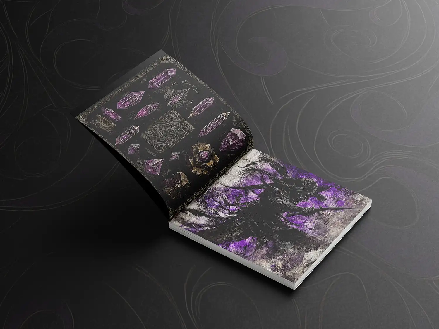 Paper pad The Vampire Count 15 x 18 | Scrapbook Resource Co