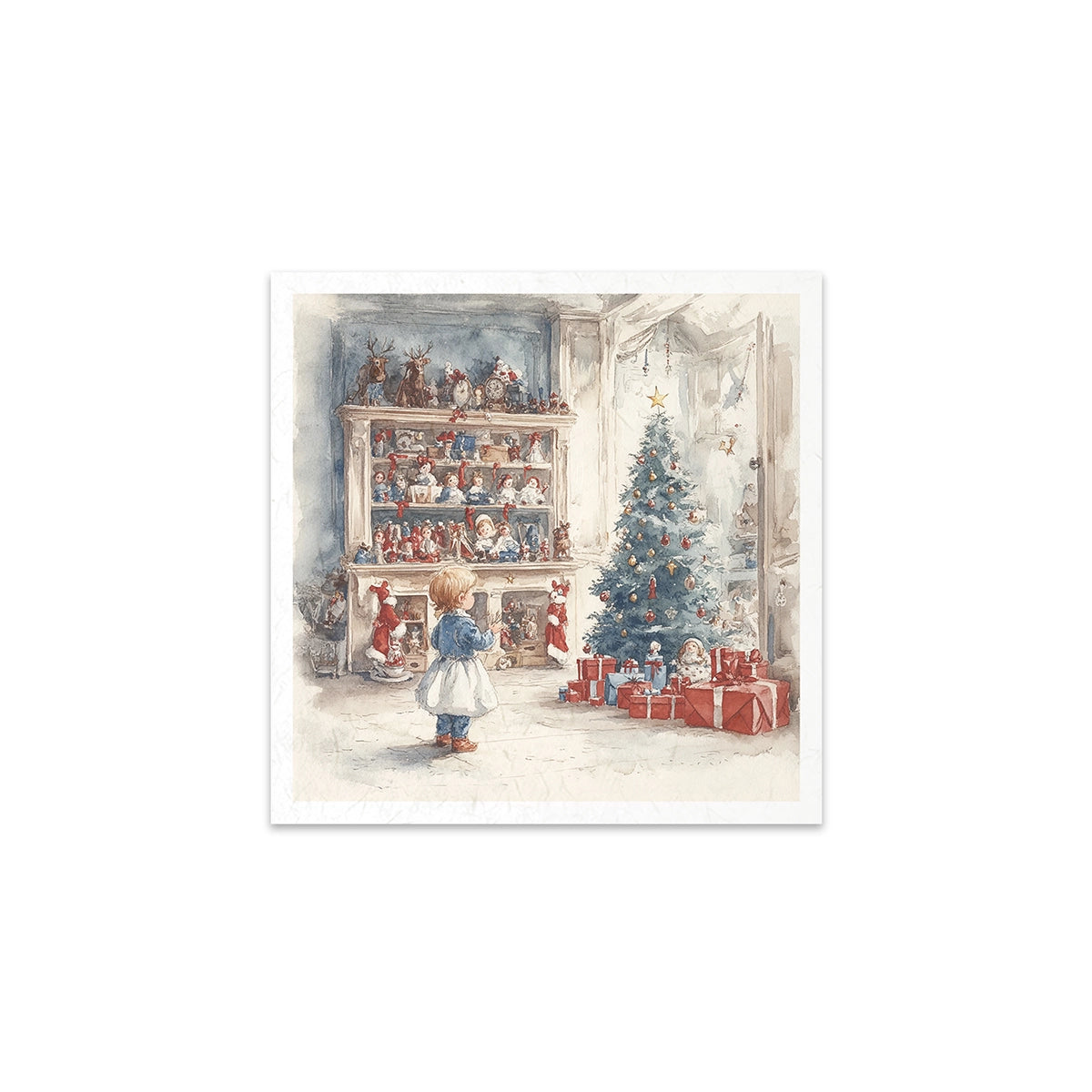 Riisipaperisetti Teddy Bear 15 x 15cm | ITD Collection