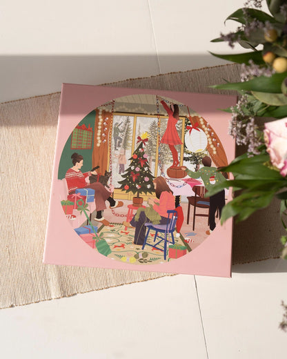 Round puzzle 1000 pieces Van Life | Vissevasse