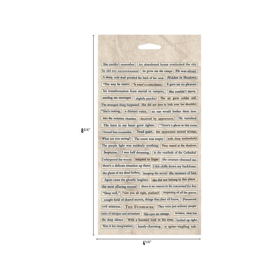 Tarrakirja Halloween | Tim Holtz