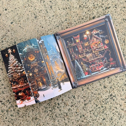 Askartelukirja Steampunk Winterfest 15x15 | IndigoBlu