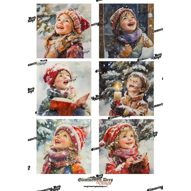 Photo sheet Tractors | Glimmering Deep