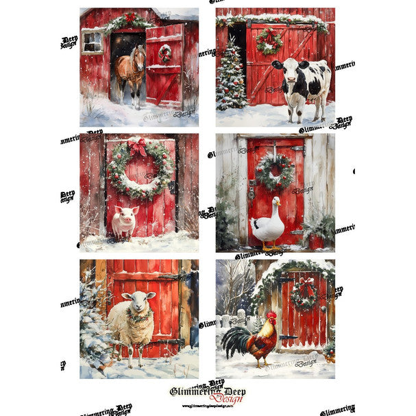 Photo sheet Tractors | Glimmering Deep