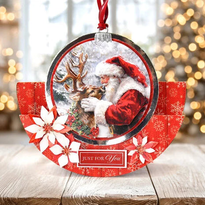 3D paperiaskarteluun Christmas Santa Die Cut Decoupage | Katy Sue Designs