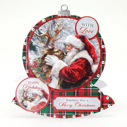 3D paperiaskarteluun Christmas Santa Die Cut Decoupage | Katy Sue Designs