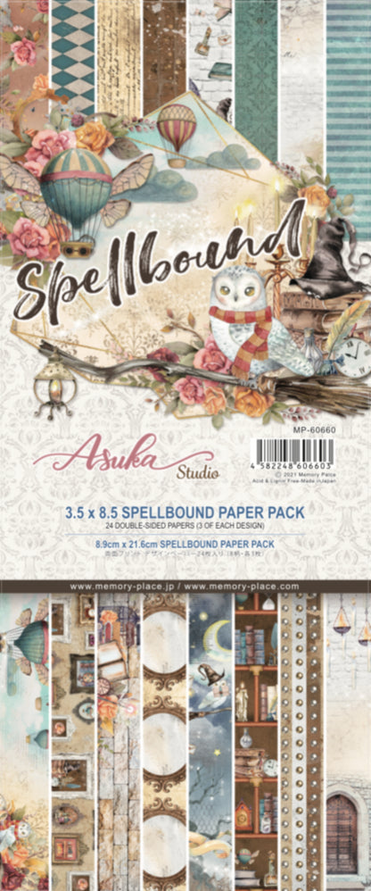 Paperikko Asuka Studio Spellbound Slimline 9 x 21,5cm | Memory Place