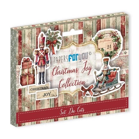 Christmas Joy Die Cuts 20 kpl | Papers For You