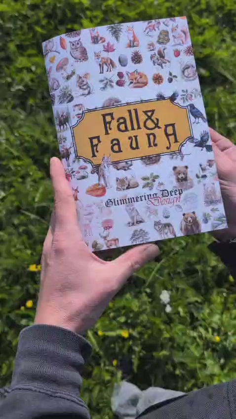 Craft book Cottages &amp; Saunas A4 | Glimmering Deep