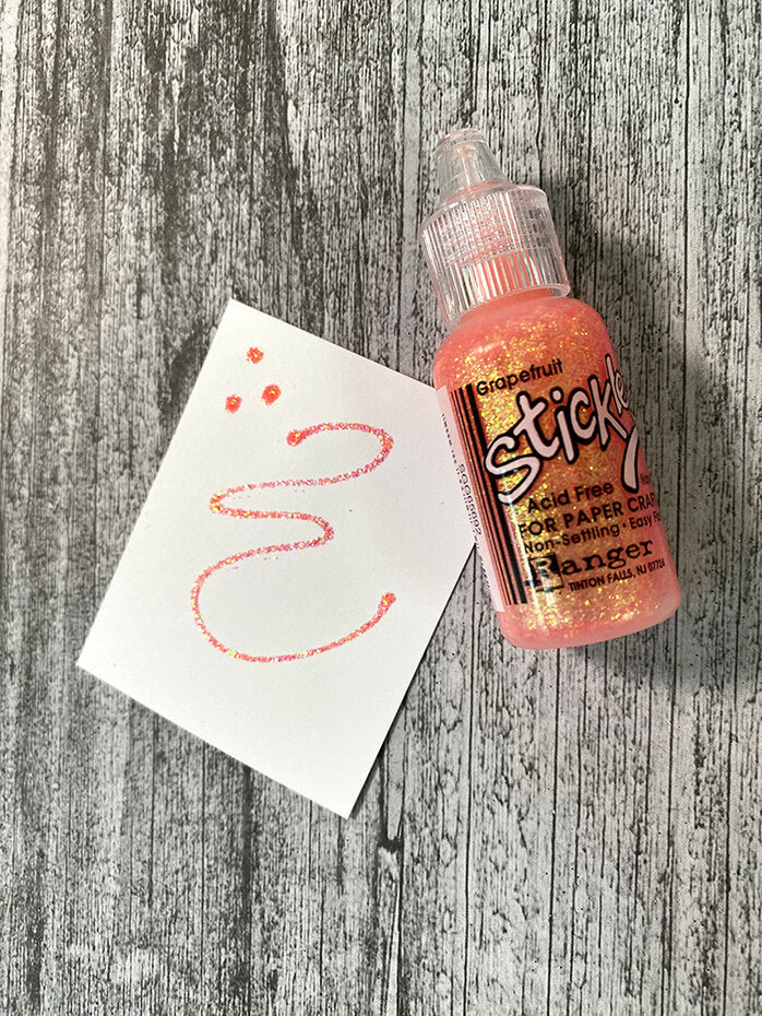 Stickles Glitter Glue Glitterliima Grapefruit | Ranger