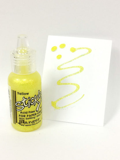 Stickles Glitter Glue Glitterliima Yellow | Ranger