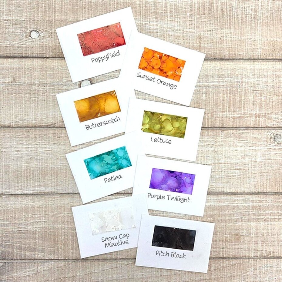 Alcohol Inks Spectrum Classic 8 väriä | Ranger Tim Holtz