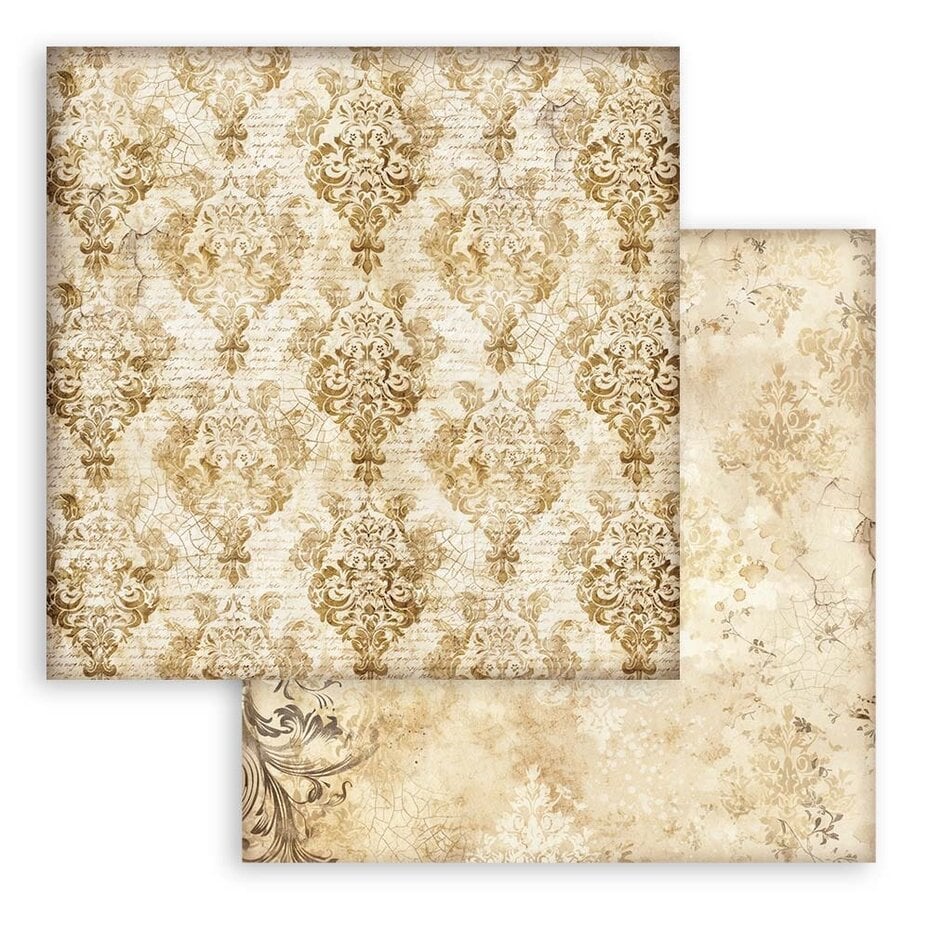 Paperikko Alterego, maxi taustapaperit 30 x 30 cm | Stamperia