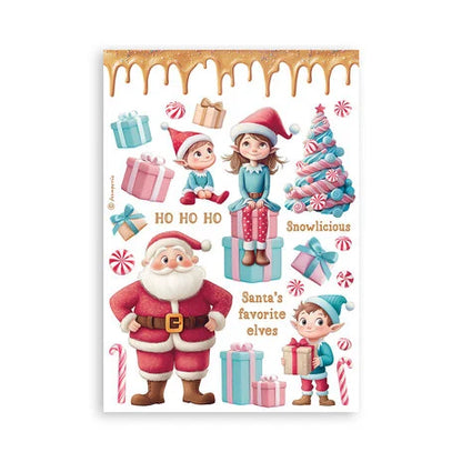 Junk Journal Washipad Candy Christmas A5 | Stamperia