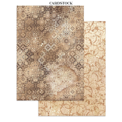 Junk Journal Leikekuvakirja Coffee and Chocolate A4 | Stamperia