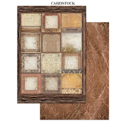 Junk Journal Leikekuvakirja Coffee and Chocolate A4 | Stamperia