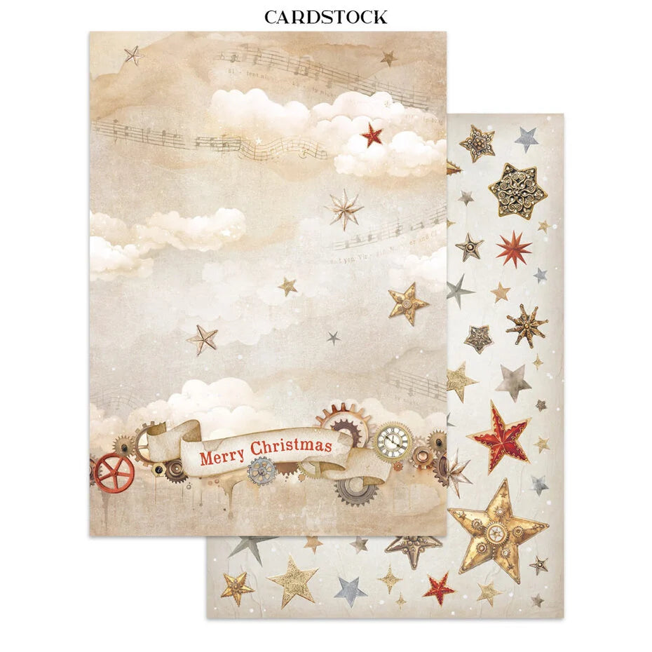 Junk Journal Leikekuvakirja Gear up for Christmas A4 | Stamperia