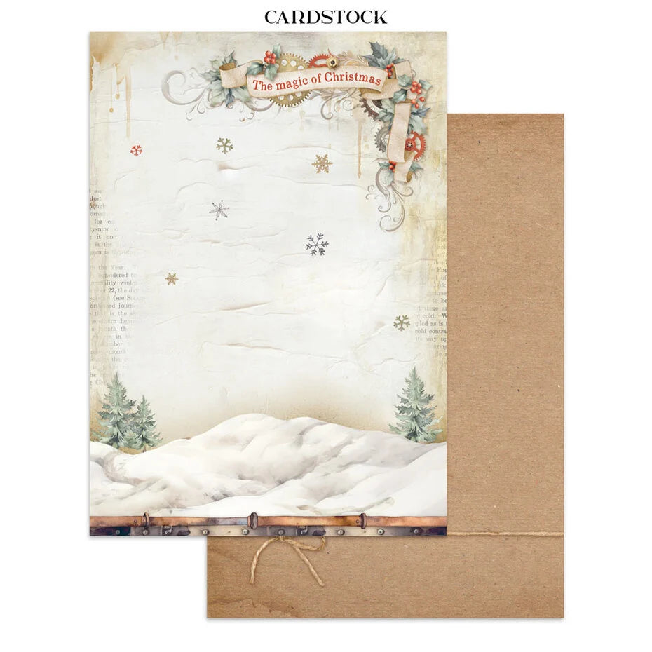 Junk Journal Leikekuvakirja Gear up for Christmas A4 | Stamperia