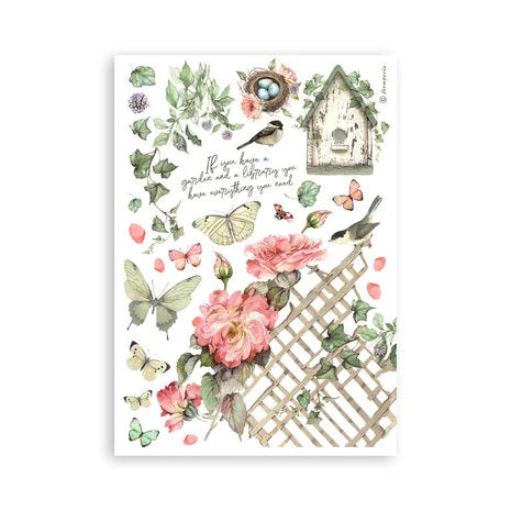 Junk Journal Washipad House of Roses A5 | Stamperia