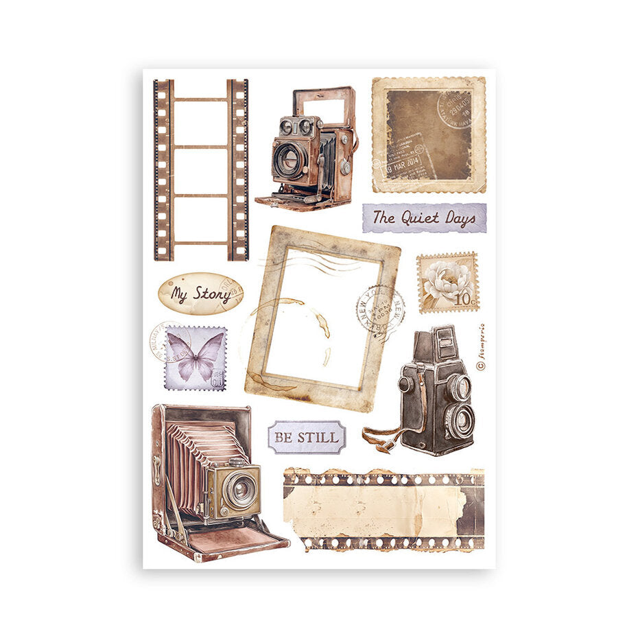 Junk Journal Washipad Quiet Days A5 | Stamperia