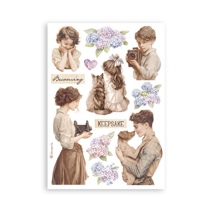 Junk Journal Washipad Quiet Days A5 | Stamperia