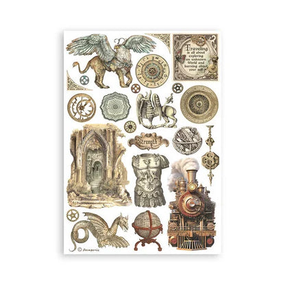 Junk Journal Washipad Fantasy World A5 | Stamperia
