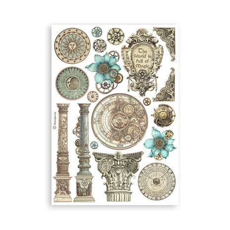 Junk Journal Washipad Fantasy World A5 | Stamperia