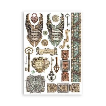 Junk Journal Washipad Fantasy World A5 | Stamperia