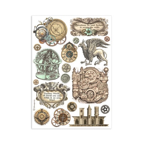 Junk Journal Washipad Fantasy World A5 | Stamperia