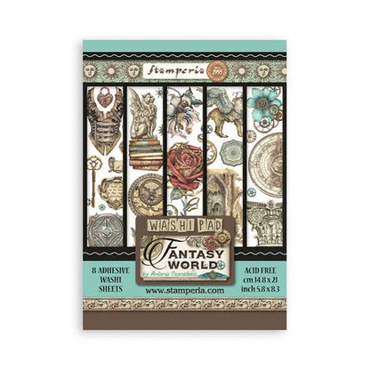 Junk Journal Washipad Fantasy World A5 | Stamperia