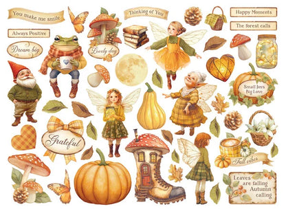 Die Cuts Paksut pahvileikkeet Whispering Woods | Stamperia